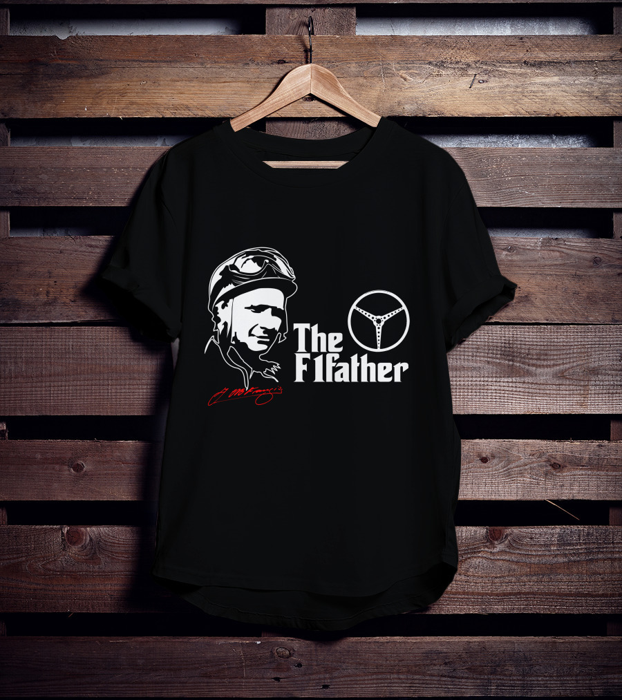 The F1 Father Juan Manuel Fangio Mercedes-Benz T-Shirt