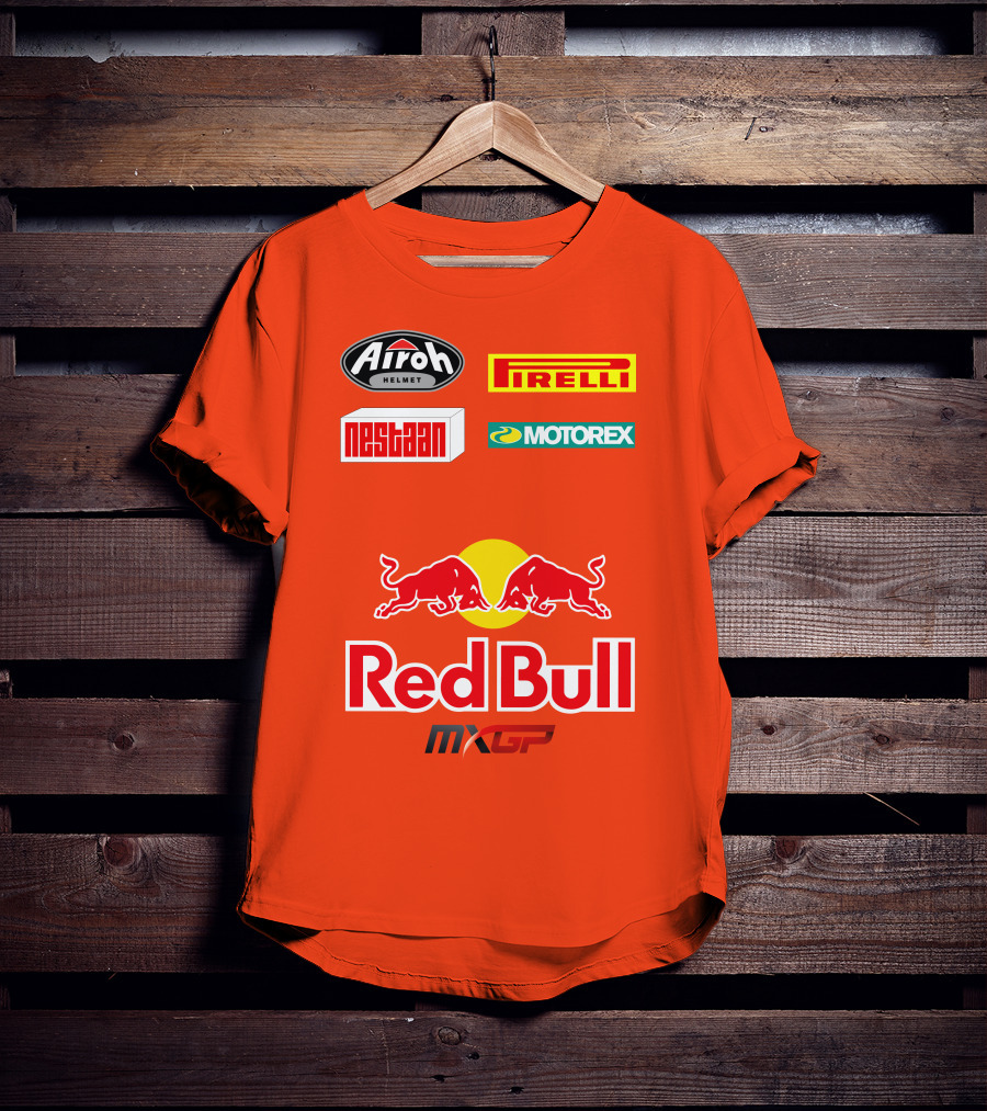 JEFFREY HERLINGS Airoh Pirelli Nestean Motorex Red Bull MXGP T-Shirt