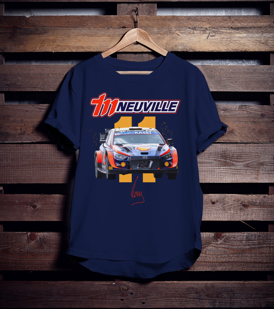 Thierry Neuville Hyundai I20 N Rally1 Asahi Kasei Shell Racing 11 T-Shirt
