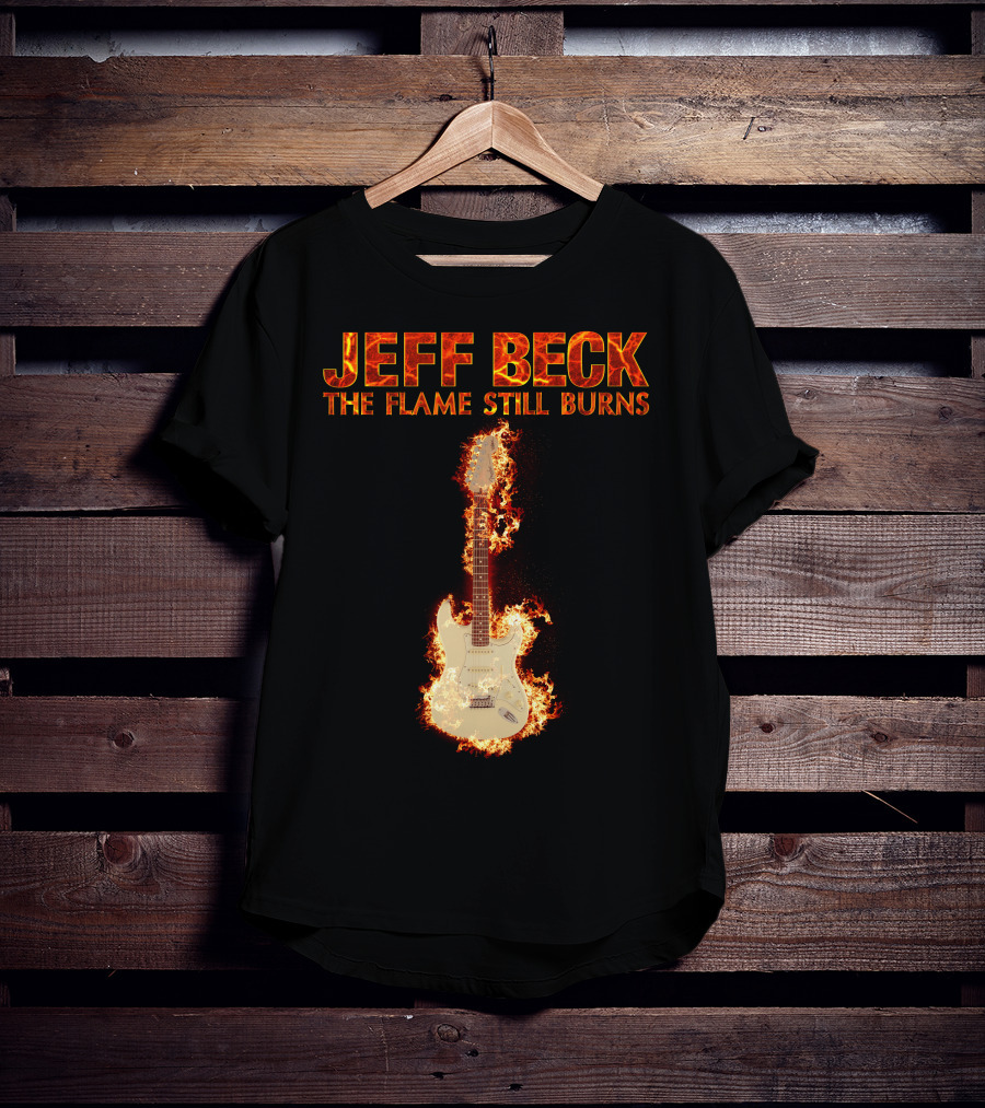 Jeff Beck The Flame Still Burns T-Shirt