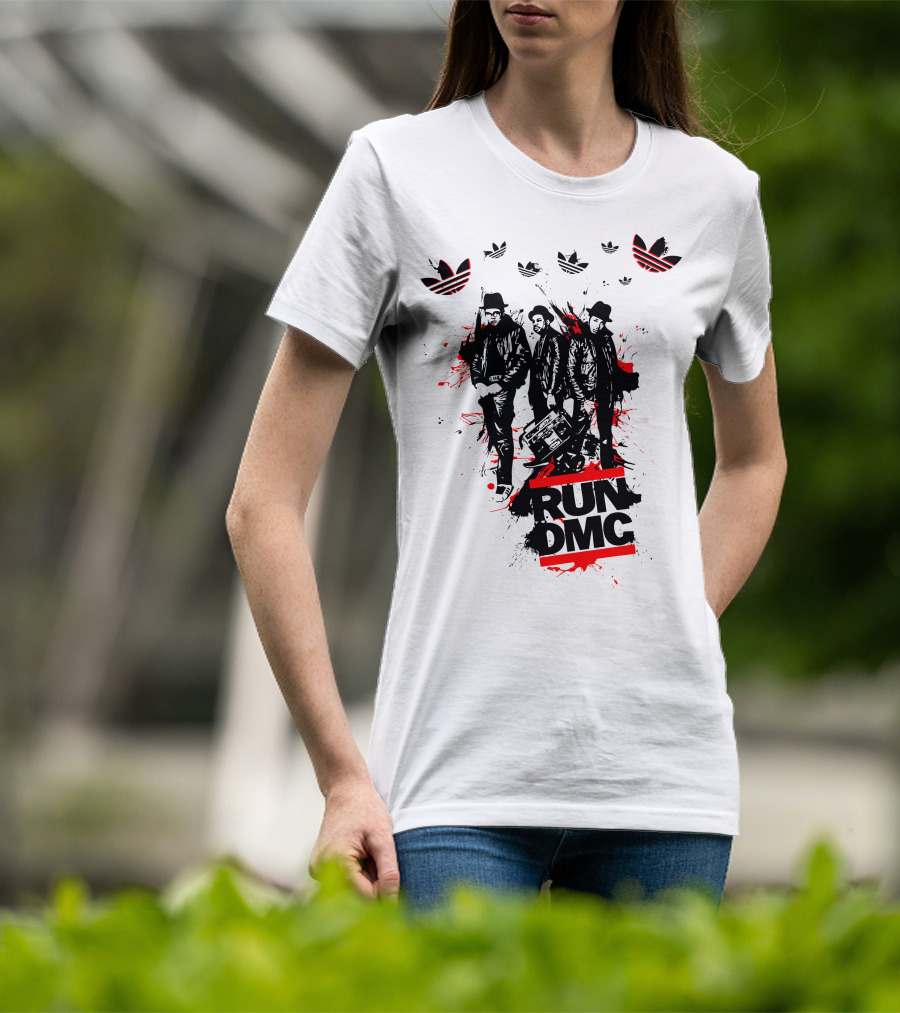 Run DMC Hip-Hop Legends With Symbols T-Shirt