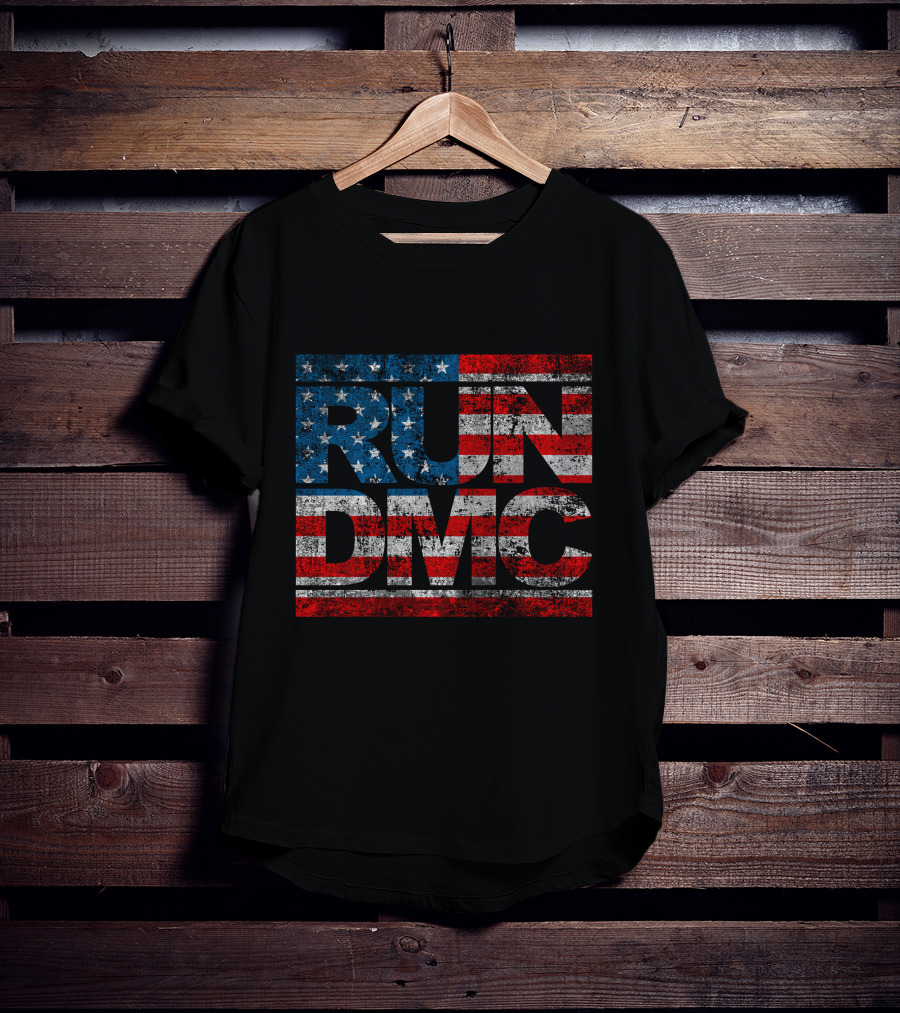 RUN DMC American Flag Style 63 T-Shirt