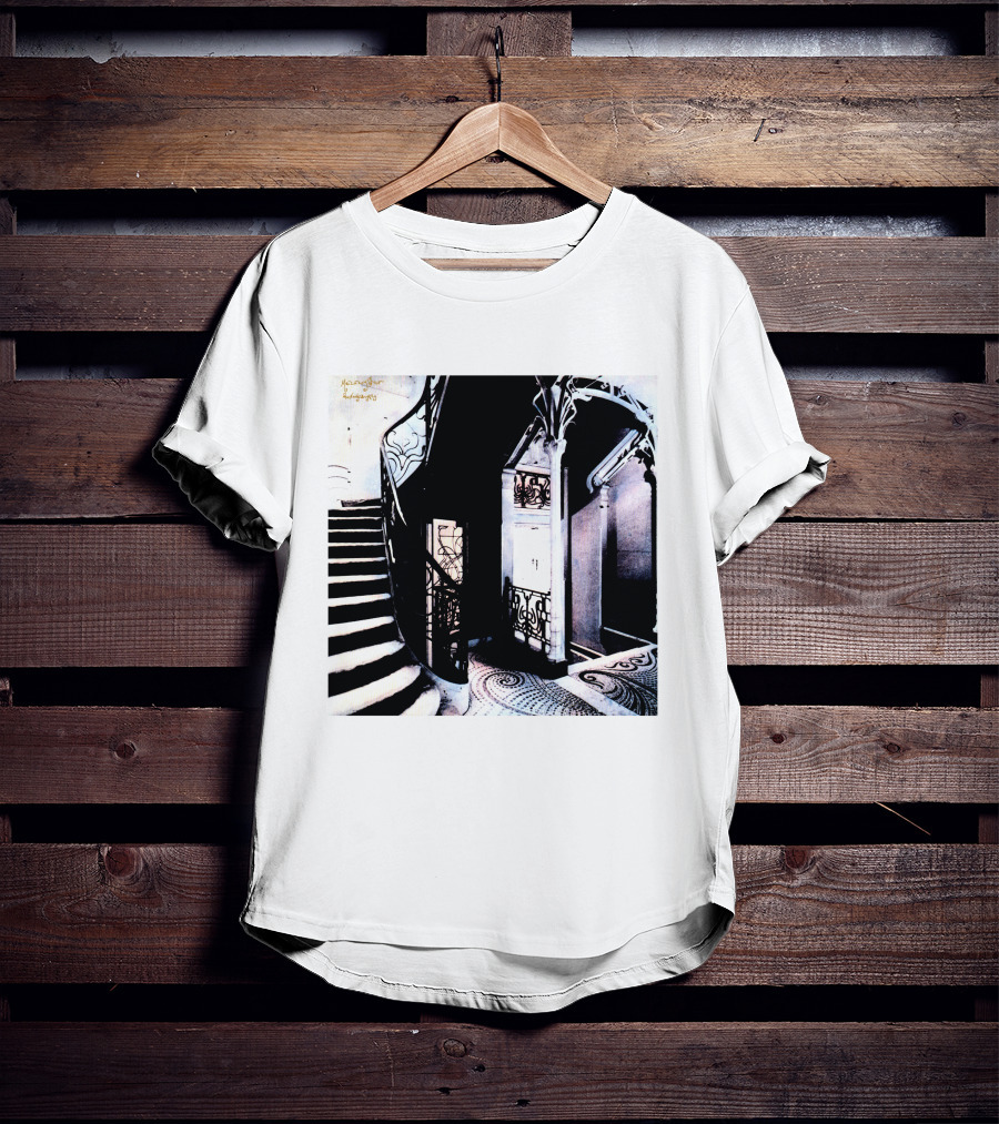 Cocteau Twins Heaven Or Las Vegas Art Nouveau Staircase T-Shirt