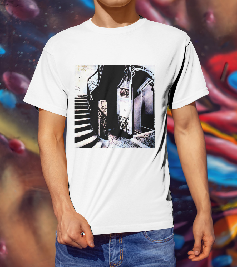 Cocteau Twins Heaven Or Las Vegas Art Nouveau Staircase T-Shirt