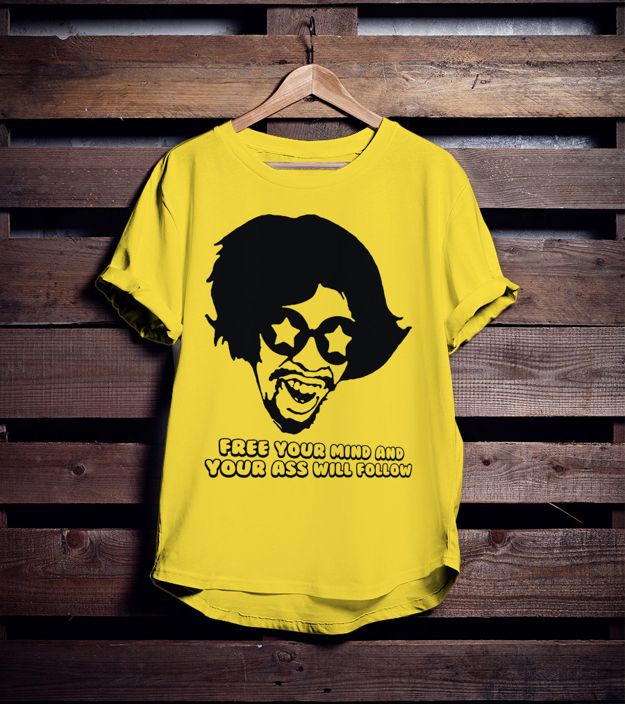 Free Your Mind And Your Ass Will Follow Funkadelic Bootsy Collins T-Shirt