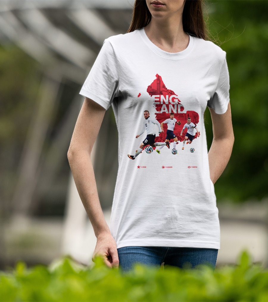 England Soccer Stars The Star The Leader To Watch T-Shirt