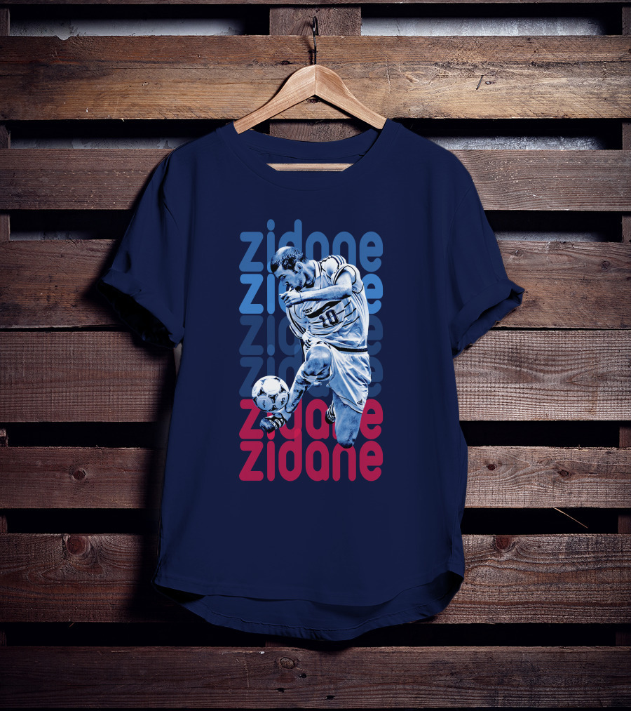 Zidane Zidane Zidane Zidane Football Legend 10 T-Shirt