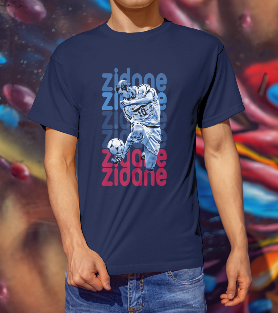 Zidane Zidane Zidane Zidane Football Legend 10 T-Shirt