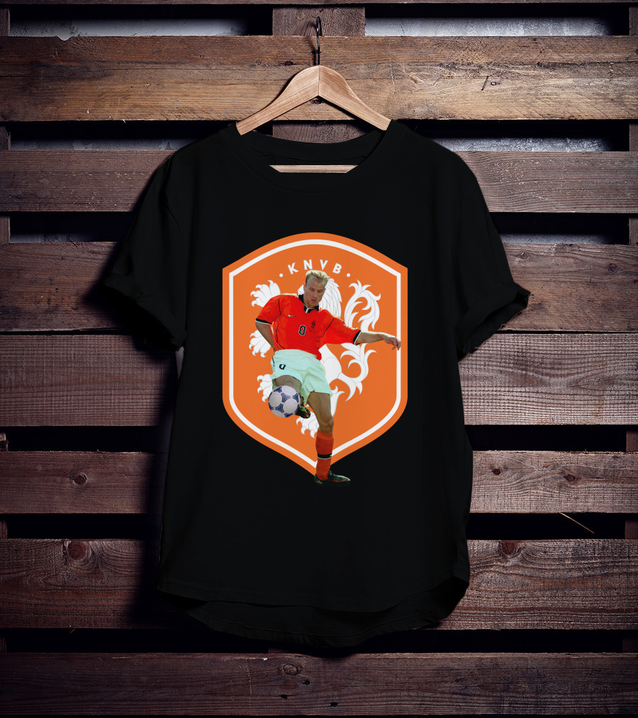 Dennis Bergkamp KNVB Oranje Soccer Legend T-Shirt