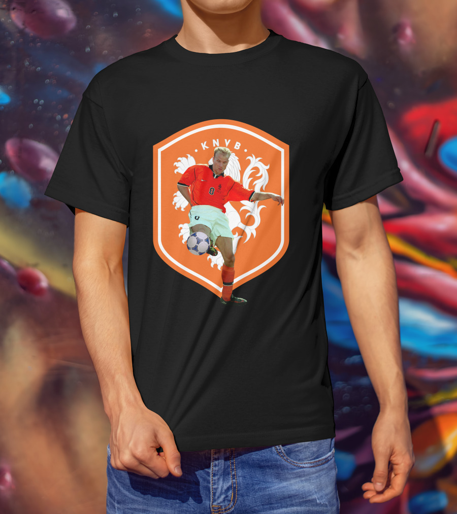 Dennis Bergkamp KNVB Oranje Soccer Legend T-Shirt