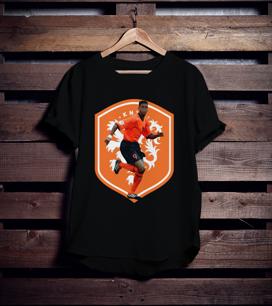 KNVB Oranje Kluivert 9 Football Legend T-Shirt