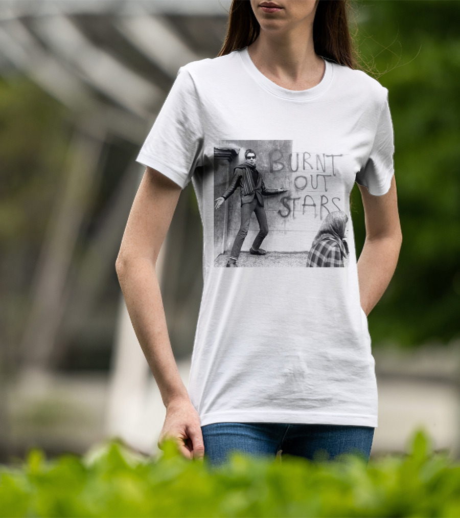 Shane Macgowan Burnt Out Stars Graffiti Photography T-Shirt