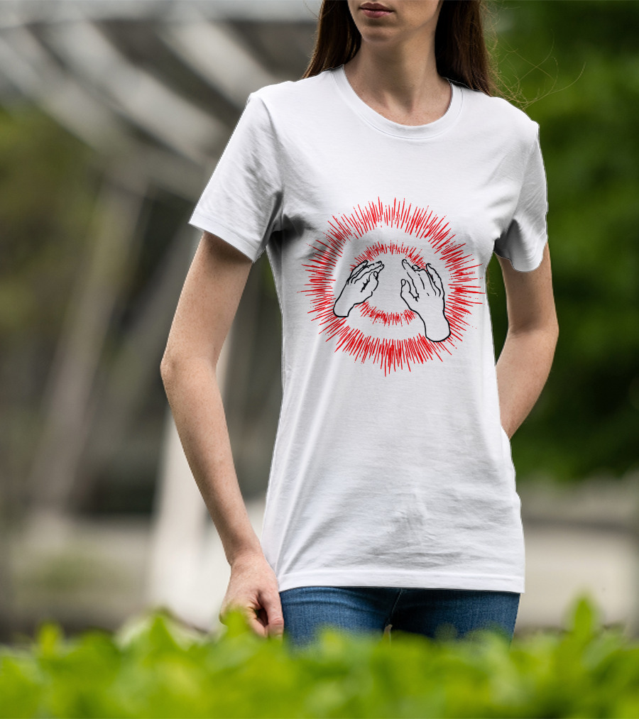 Godspeed You Black Emperor Album Lift Your Skinny Fists Like Antennas To Heaven Hands T-Shirt