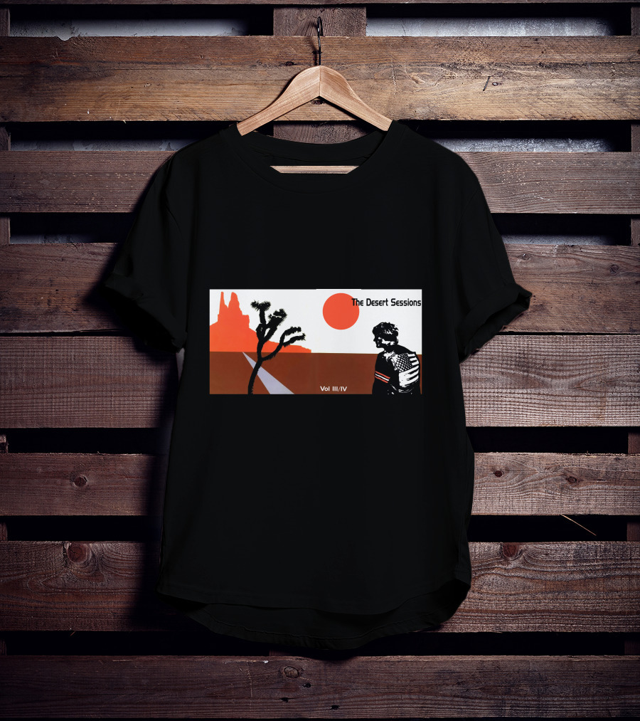 The Desert Sessions Vol III/IV Red Sun Joshua Tree T-Shirt