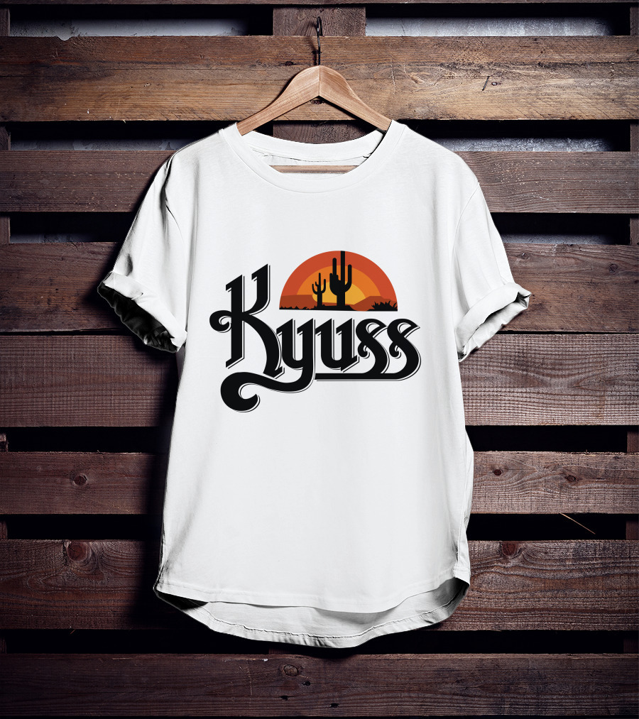 Kyuss Rock Metal Desert Sunset Stoner Hard T-Shirt
