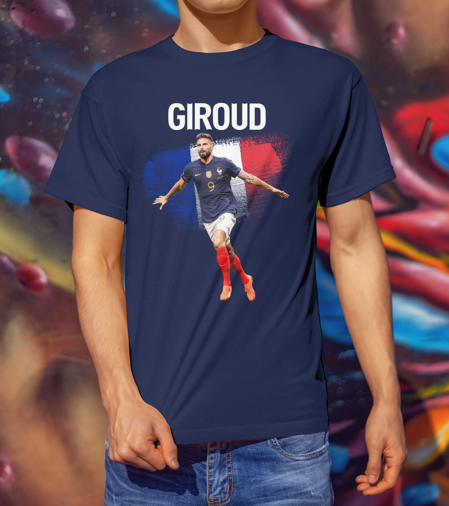 Giroud 9 France Football T-Shirt