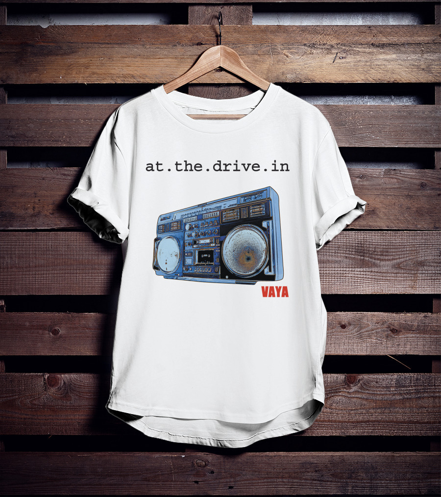 At.the.drive.in VAYA Boombox T-Shirt