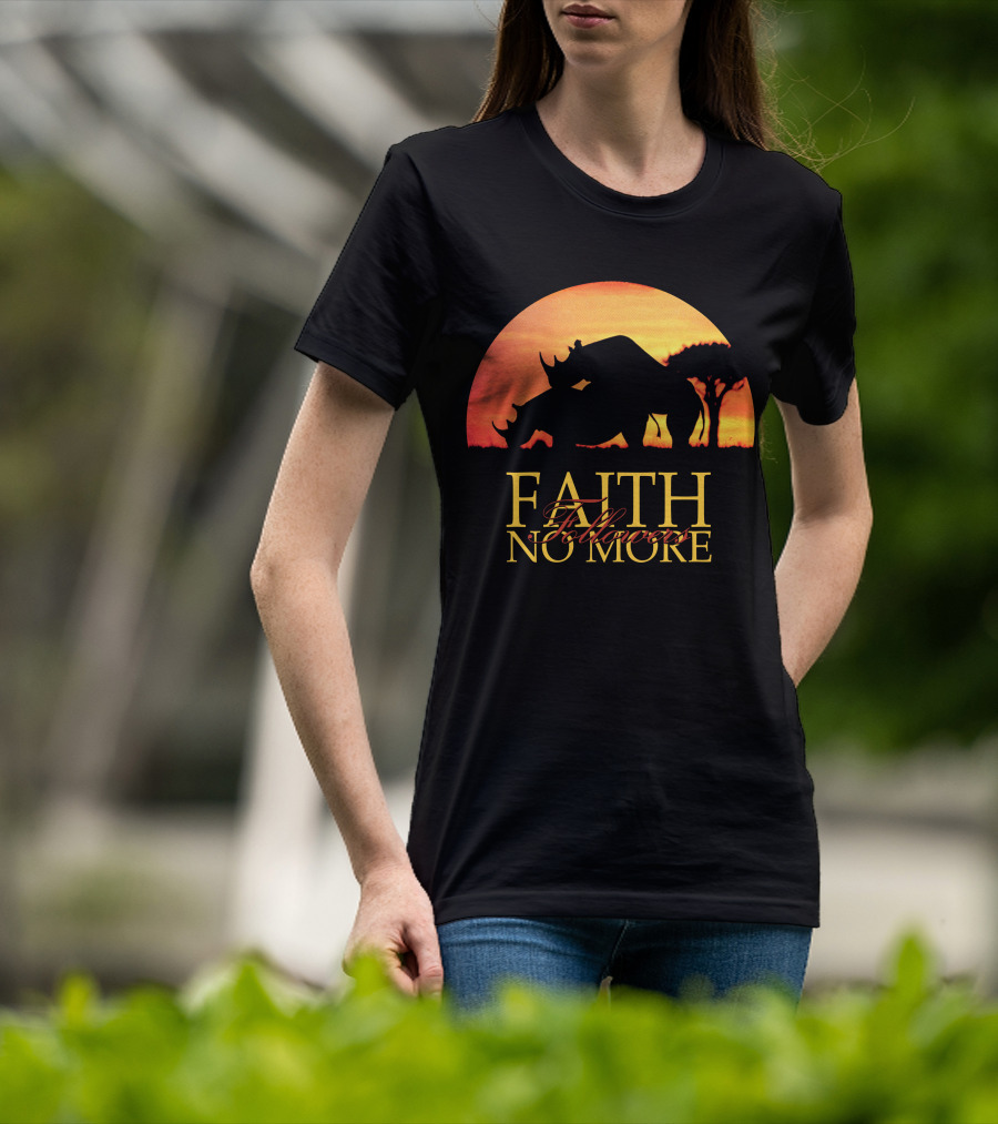 Faith No More Easy Followers Rhino Sunset T-Shirt