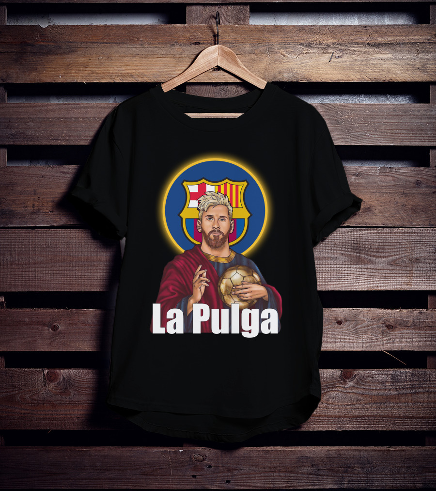 La Pulga Barcelona Icon Golden Ball T-Shirt