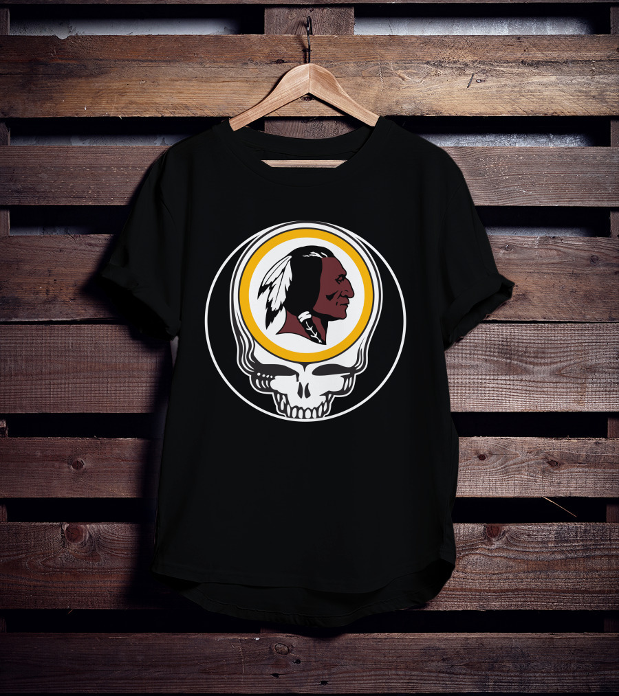 Washington Commanders Grateful Dead Collaboration T-Shirt