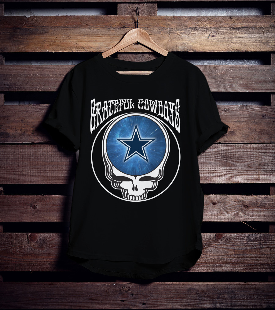Star Skull Grateful Cowboys Dallas Fusion T-Shirt
