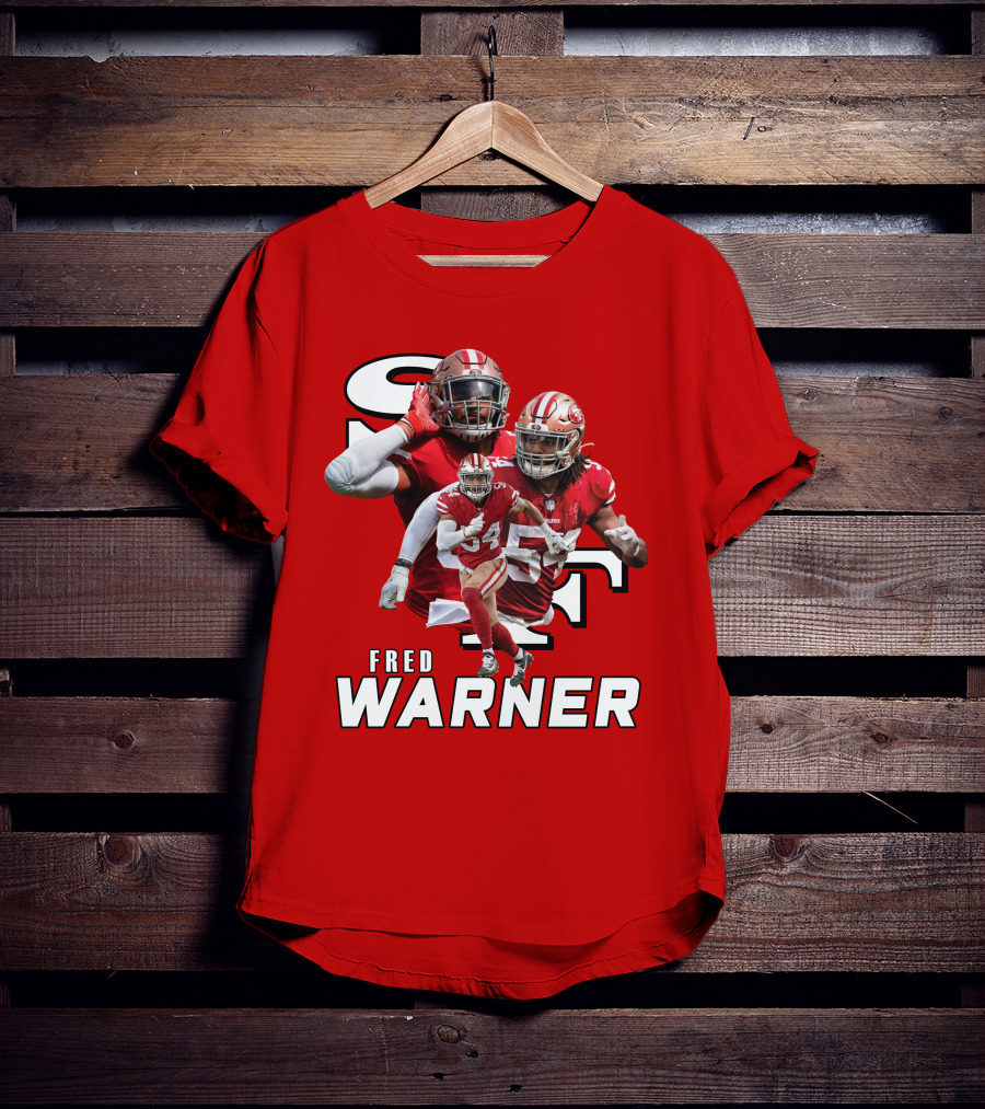 Fred Warner 49ers SF Football Number 54 T-Shirt