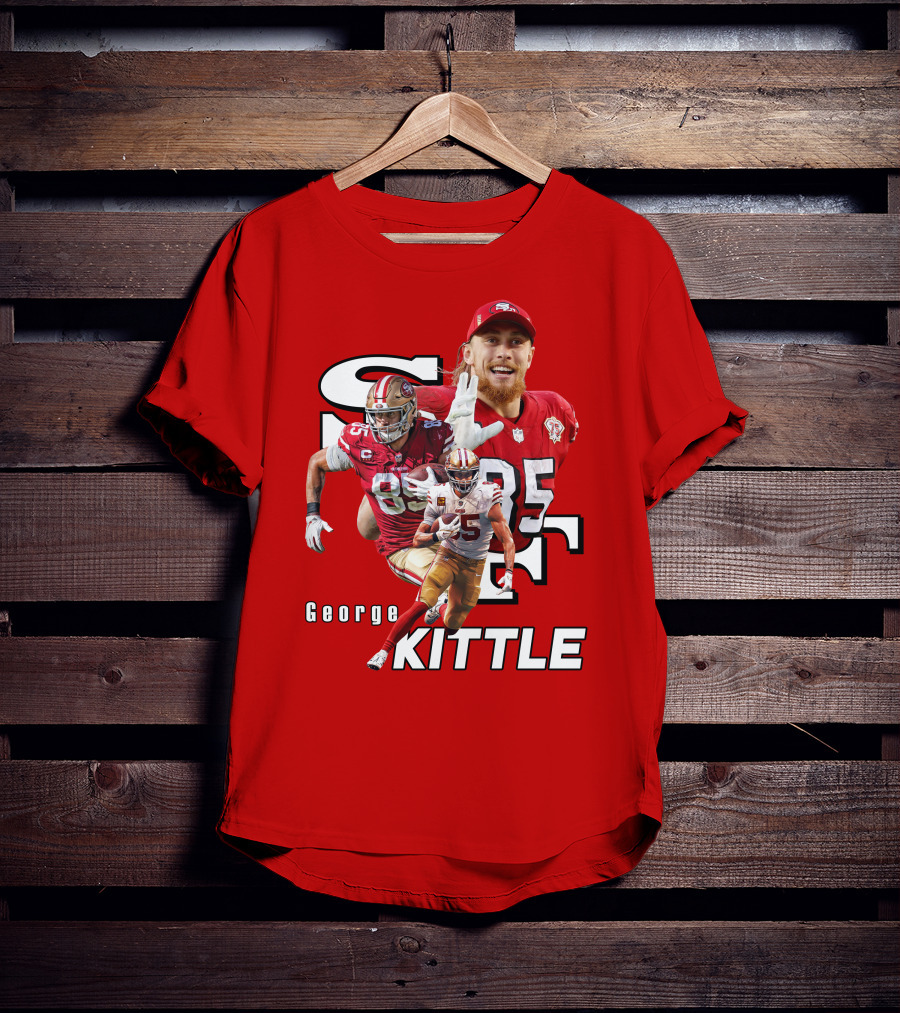 George Kittle 85 SF 49ers Football Star T-Shirt