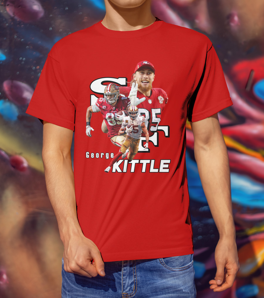George Kittle 85 SF 49ers Football Star T-Shirt