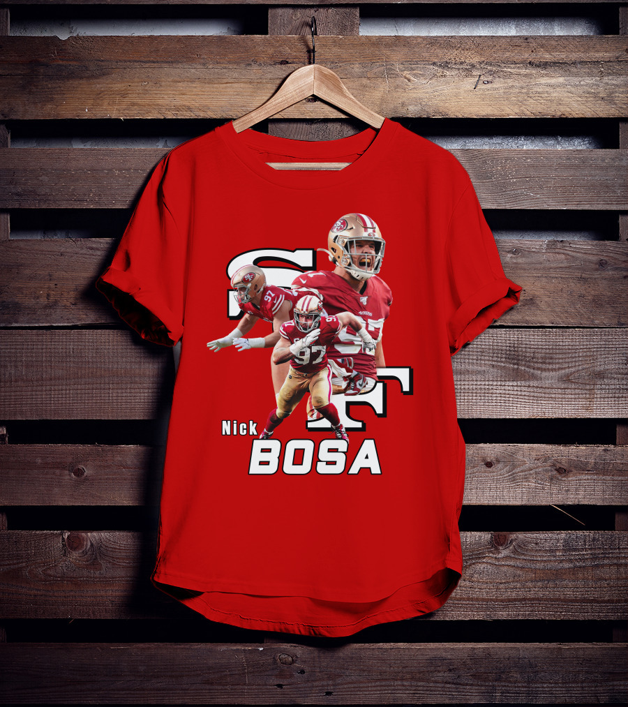 Nick Bosa 49ers Football Player SF T-Shirt