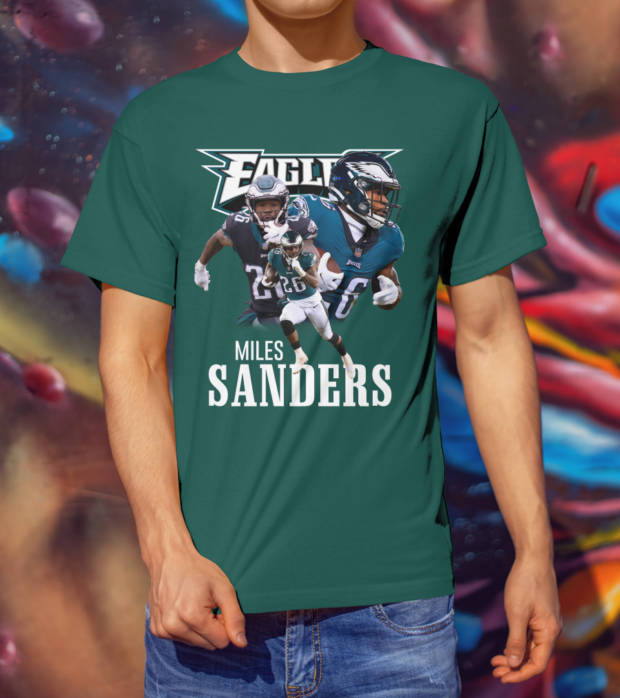 Eagles MS26 Running Back Action Play T-Shirt