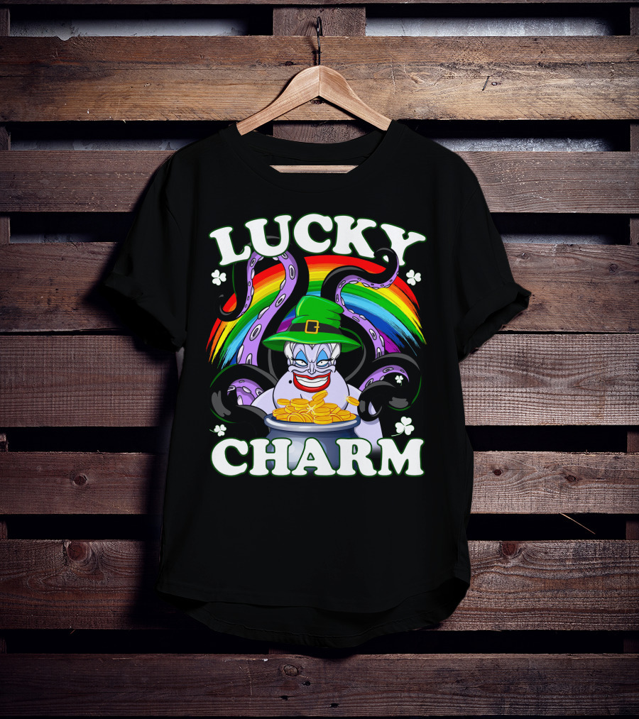 LUCKY CHARM Ursula Rainbow Pot Of Gold T-Shirt