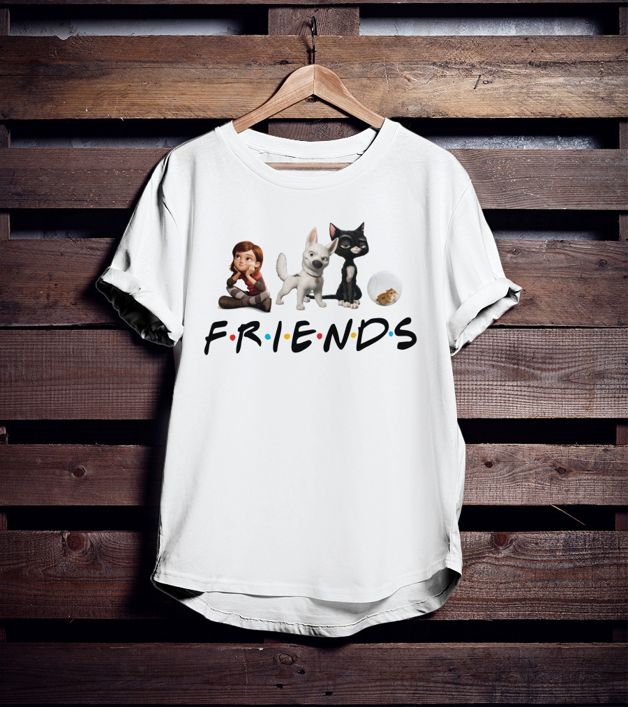 Disney Bolt Characters Friends T-Shirt