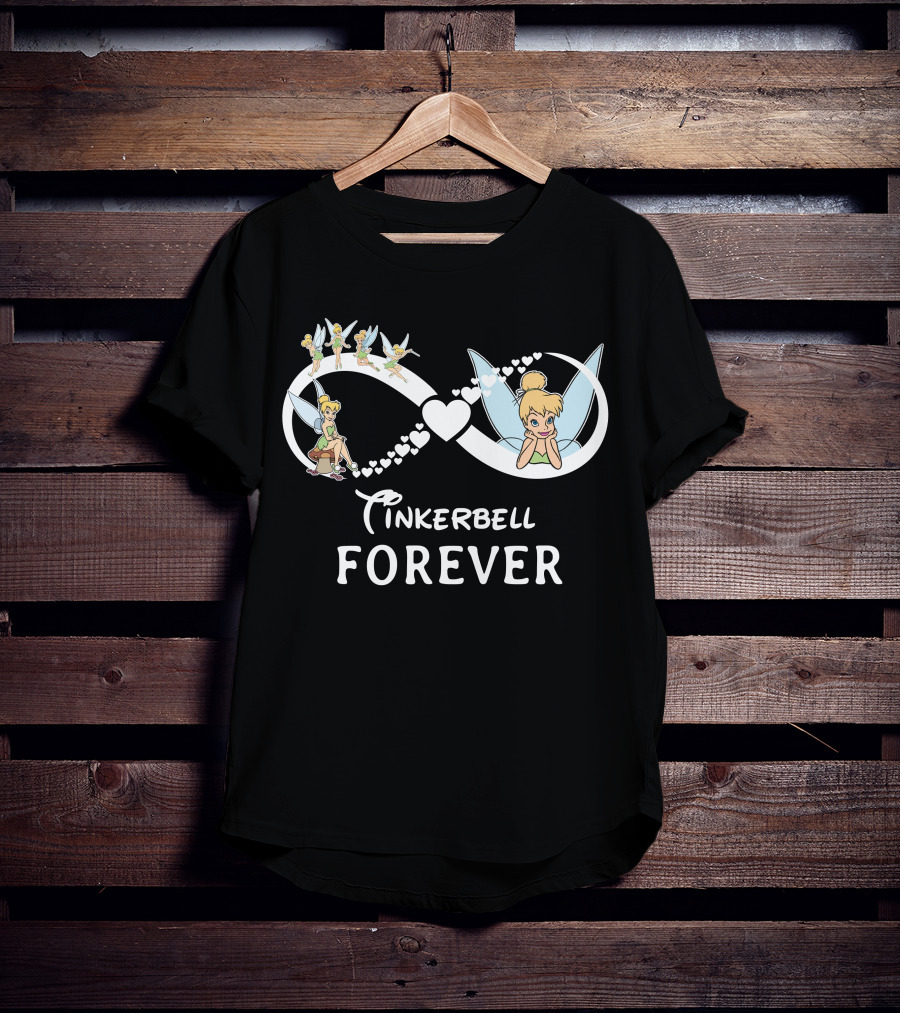Tinkerbell Forever Infinity Heart Collection T-Shirt