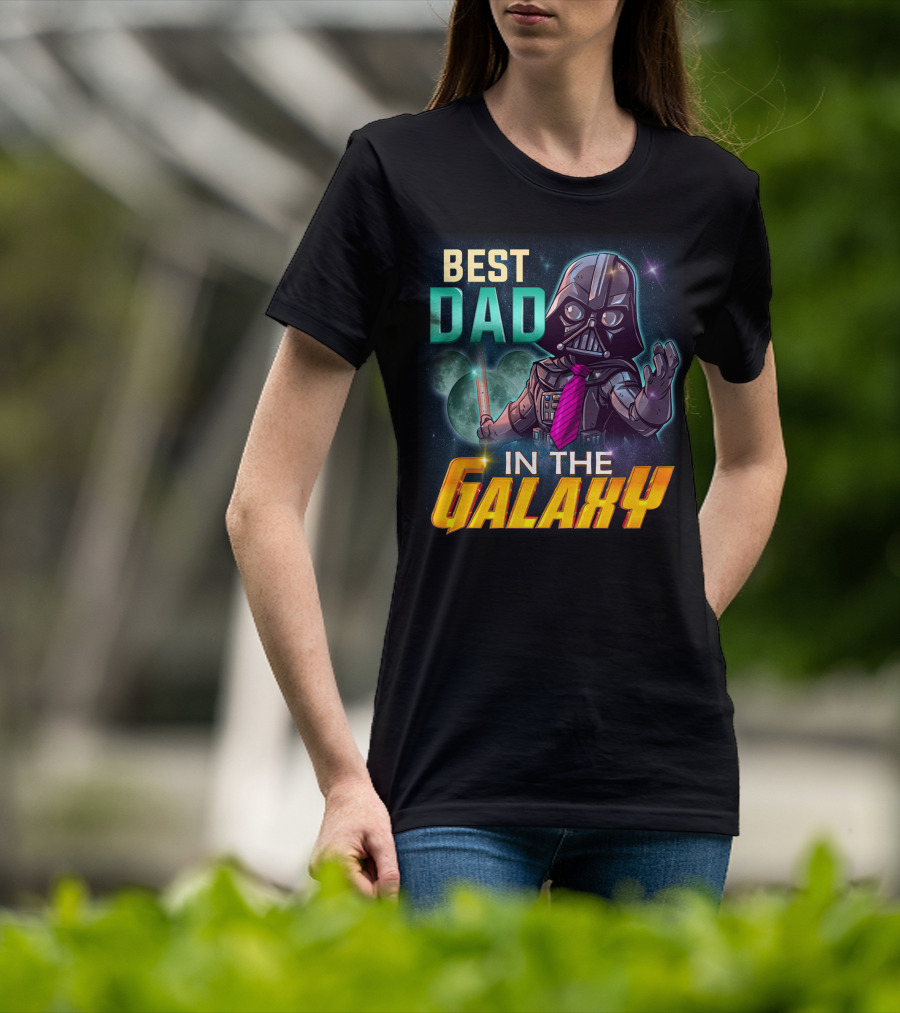 Best Dad IN The Galaxy Darth Vader T-Shirt