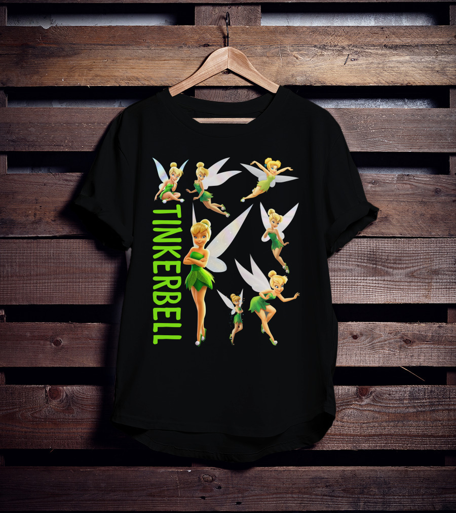 Tinker Bell Magical Fairy Collection Disney Character Ensemble T-Shirt