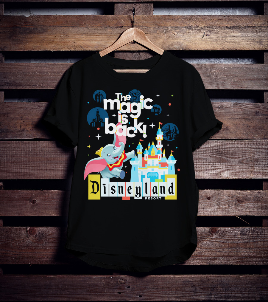 The Magic Is Back Dumbo Disneyland Resort T-Shirt