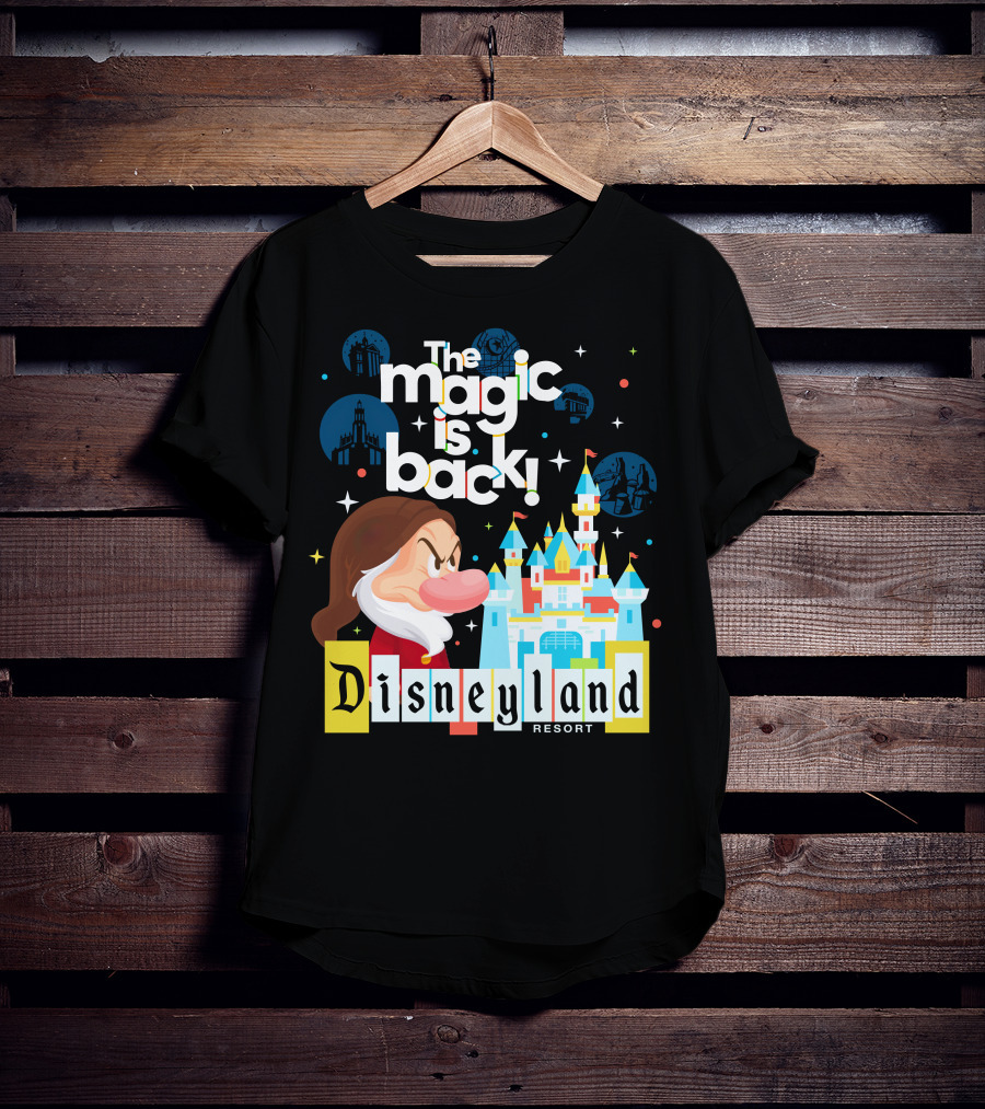The Magic Is Back Grumpy Disneyland Resort T-Shirt