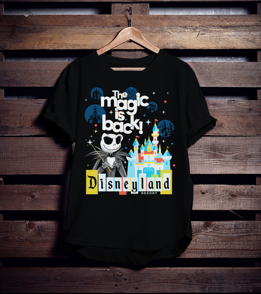 The Magic Is Back Jack Skellington Disneyland Resort T-Shirt