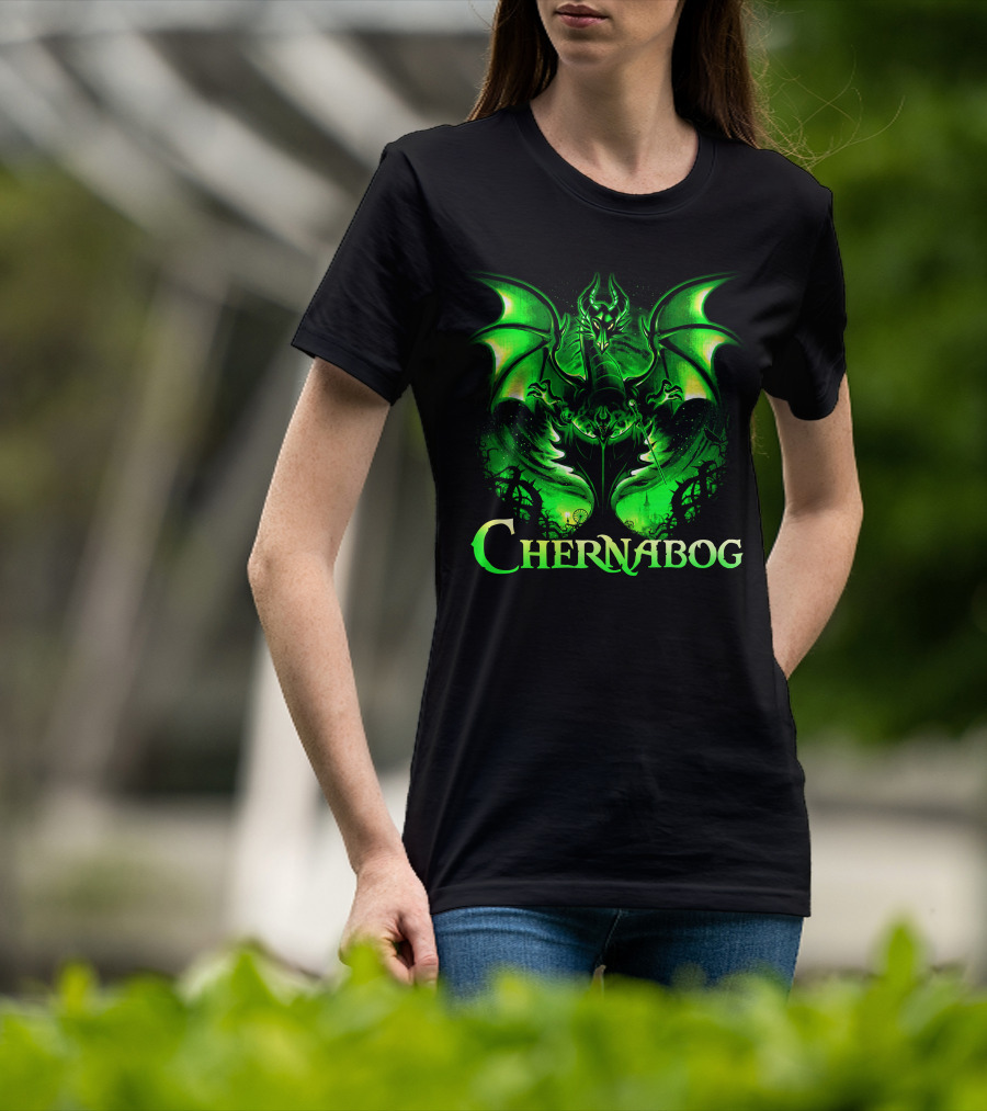 Chernabog Green Dragon Fantasy T-Shirt