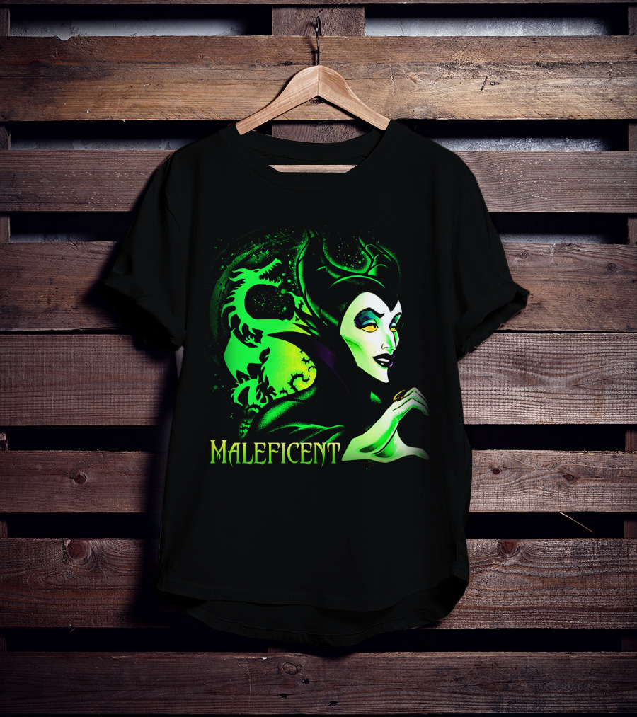 Maleficent 4 Green Dragon Iconic Character T-Shirt