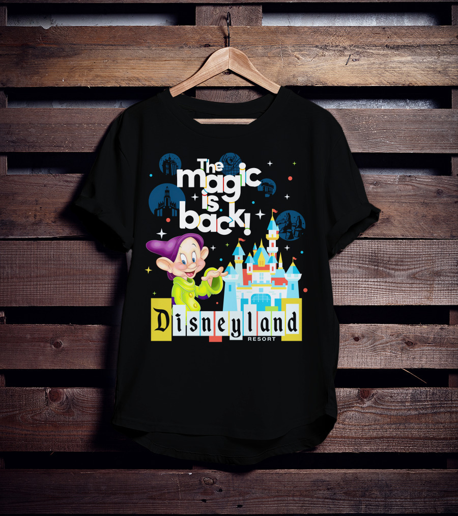 The Magic Is Back Dopey Disneyland Resort T-Shirt