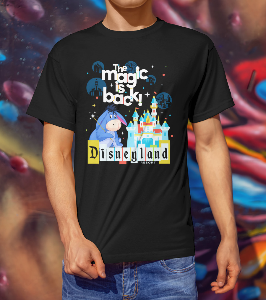 The Magic Is Back Disneyland Resort Eeyore T-Shirt