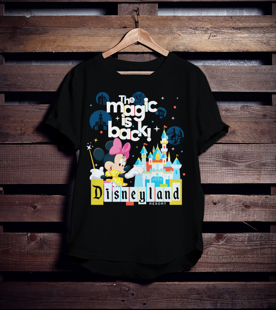 The Magic Is Back Minnie Disneyland Resort T-Shirt