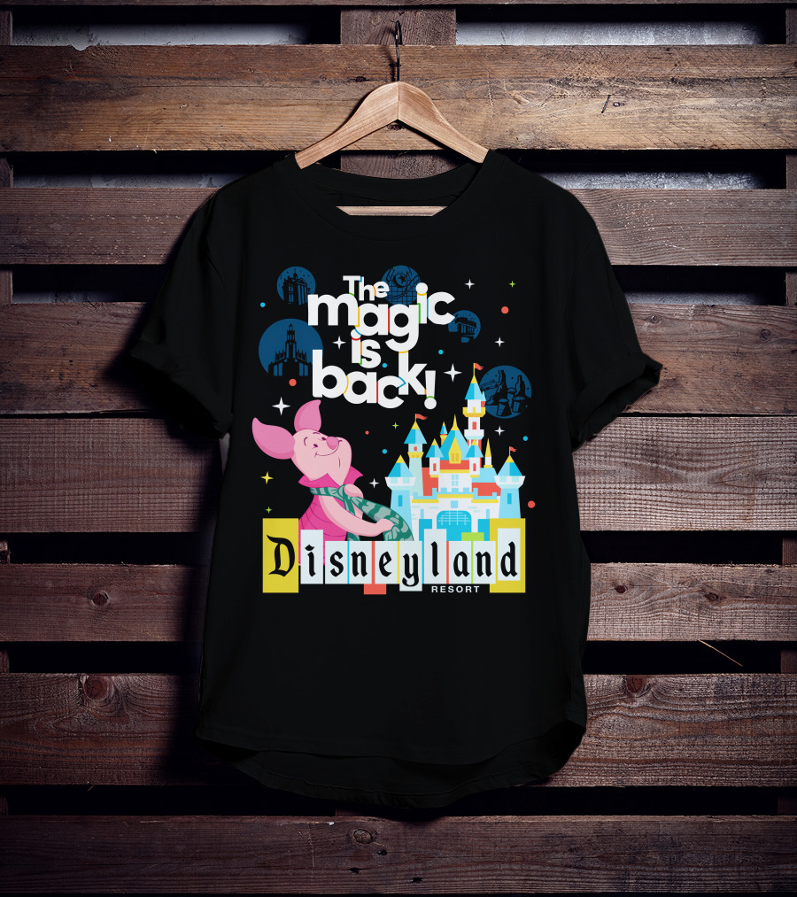 The Magic Is Back Piglet Disneyland Resort T-Shirt