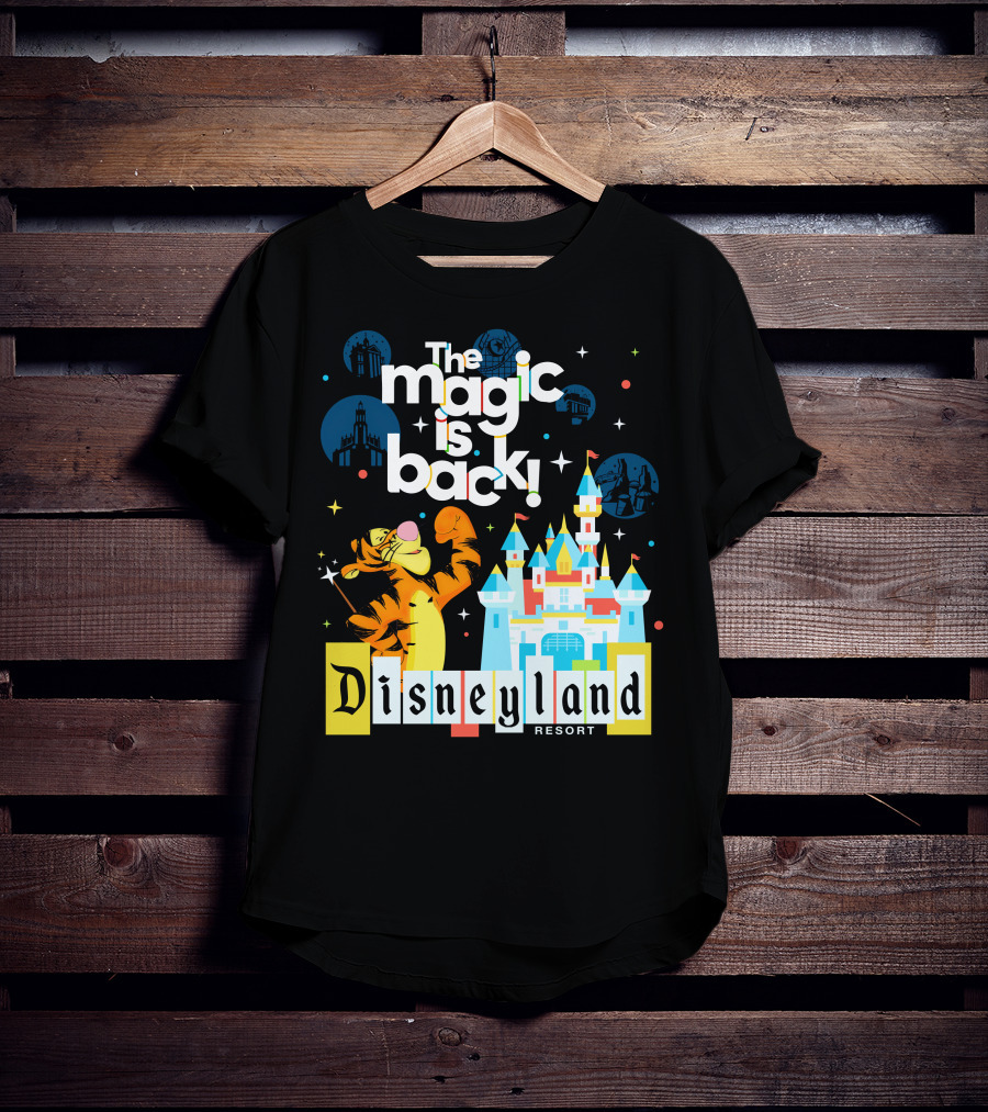 The Magic Is Back Tigger Disneyland Resort T-Shirt