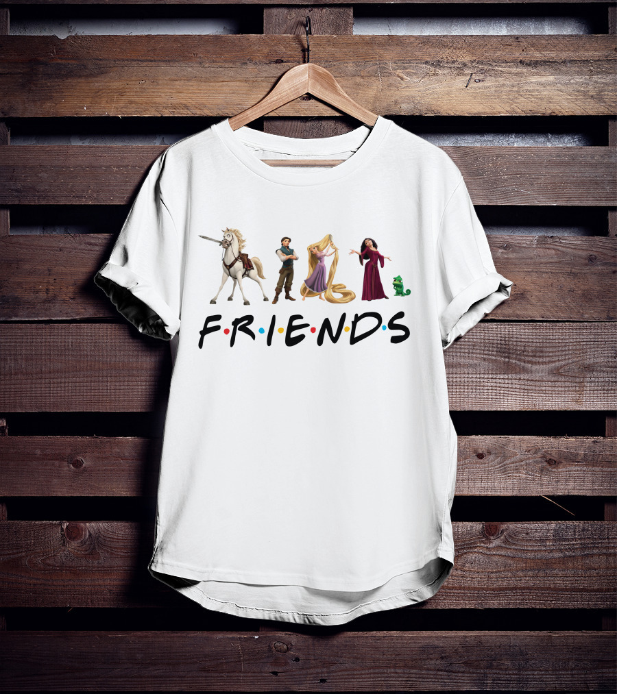 Tangled Friends Characters Inspired T-Shirt