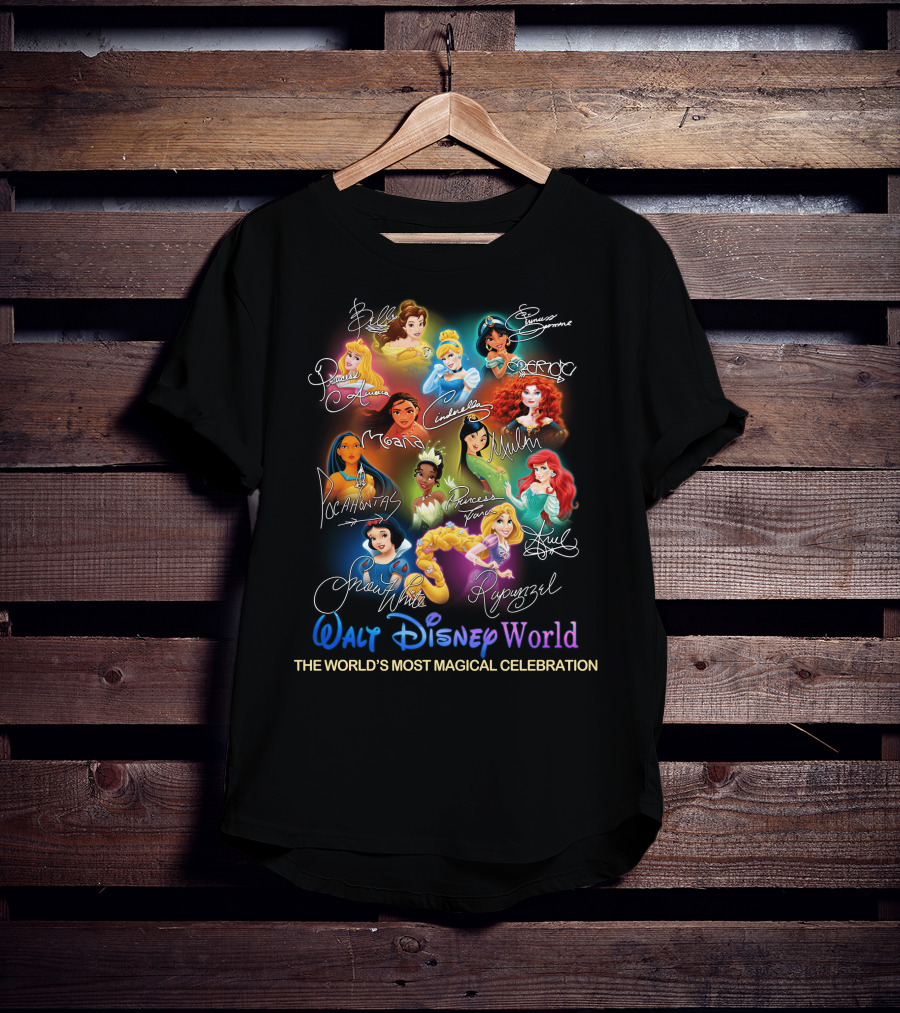 Walt Disney World Princess Celebration The World's Most Magical Celebration T-Shirt