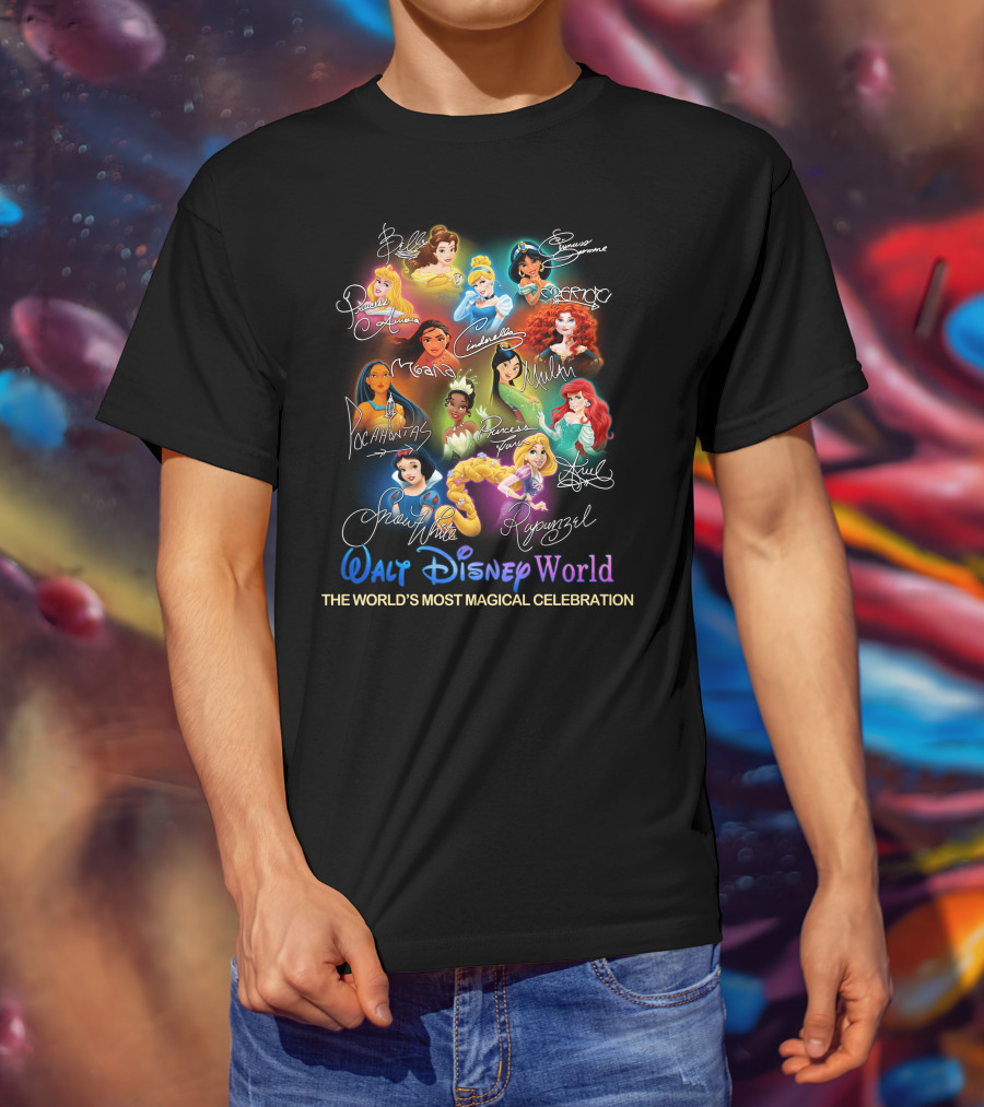 Walt Disney World Princess Celebration The World's Most Magical Celebration T-Shirt