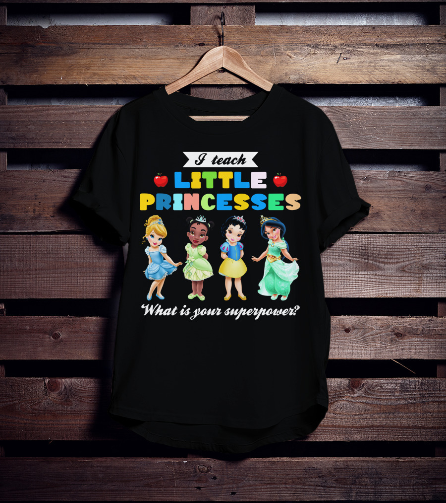 I Teach Little Princesses What Is Your Superpower? T-Shirt
