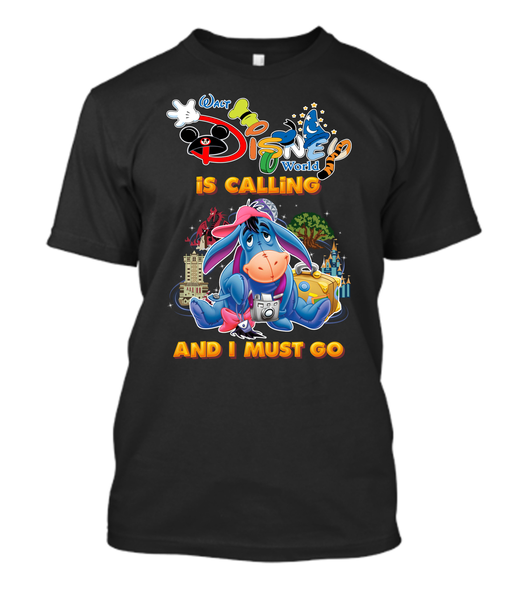 Walt Disney World Is Calling Eeyore And I Must Go T-Shirt